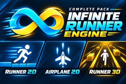 Complete Pack Infinite Runner Engine