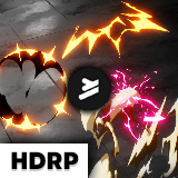 Combat Flipbook VFX - HDRP
