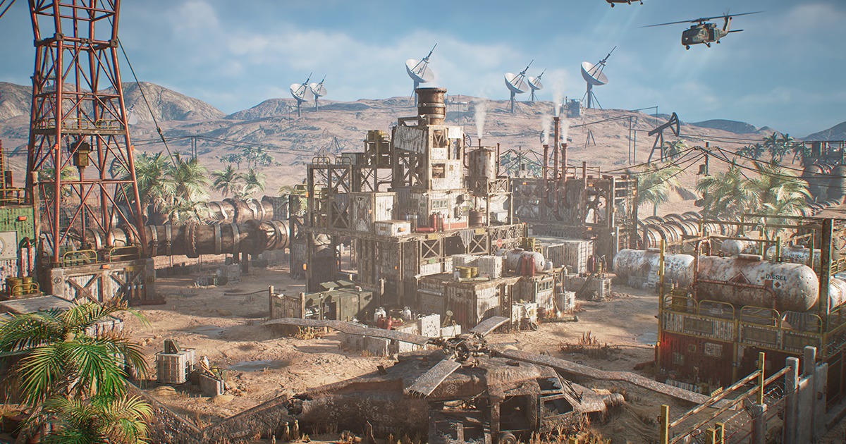 Desert Industrial Outpost Environment Pack | 3D Environments | Unity ...