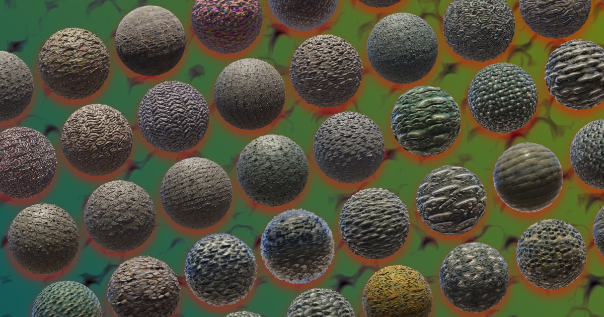 Unity Abstract Visuals Abstract Alien Textures - Bundle | 2D Textures & Materials | Unity ...