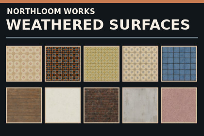 Northloom Weathered Surfaces – Free Starter Pack