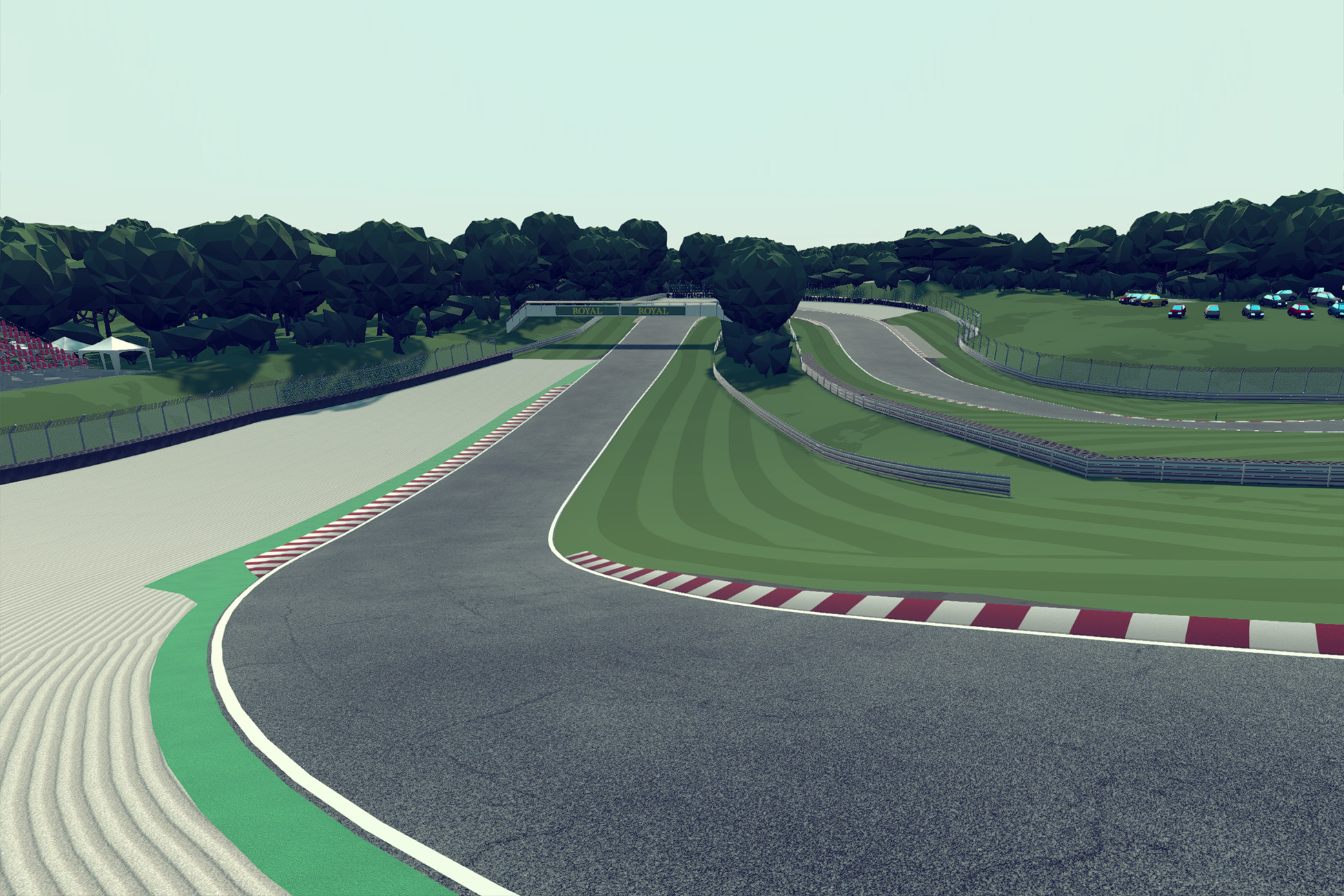 Cartoon Race Track Kingsdown | 3D Roadways | Unity Asset Store