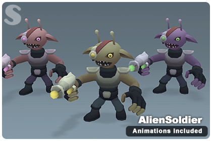 Stylized - AlienSoldier