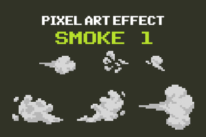 Smoke - Pixel Art Effect