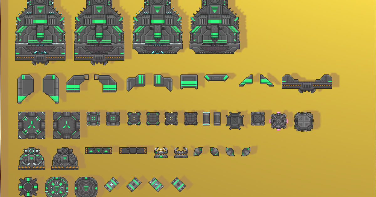RC Art - Core Machines | 2D | Unity Asset Store