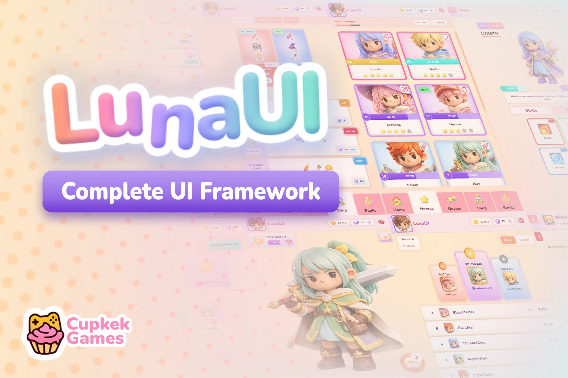 Luna v2 - Complete UI Solution