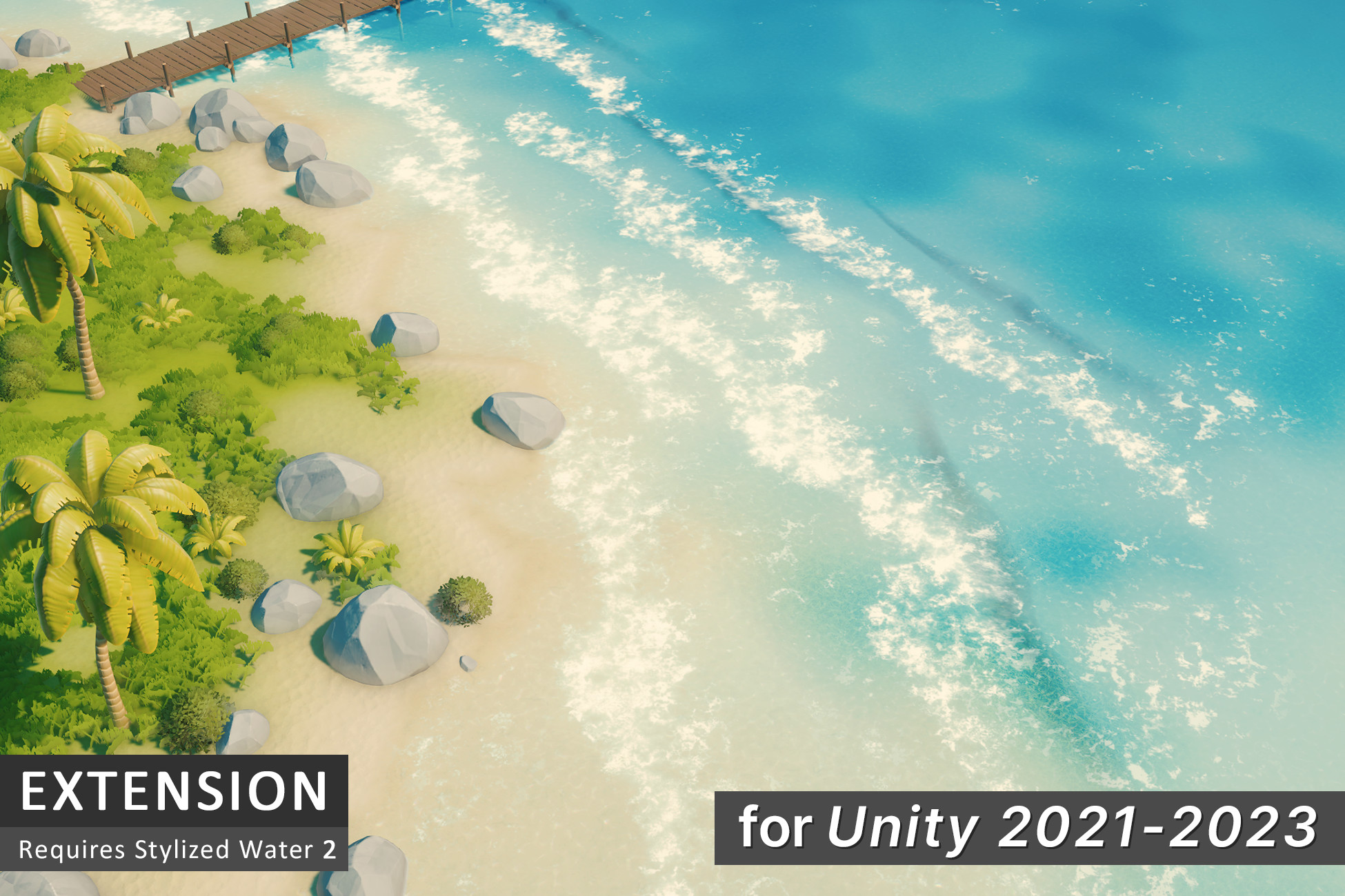 Dynamic Effects for Stylized Water 2 (Extension) | VFX Shaders | Unity ...
