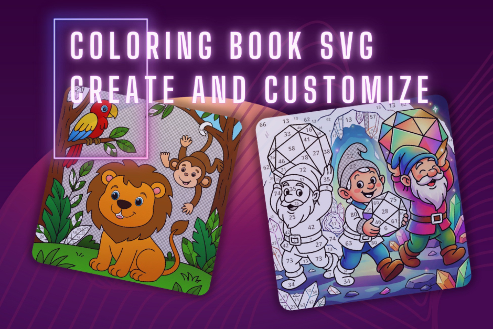 Coloring Book SVG - Create And Customize | Packs | Unity Asset Store
