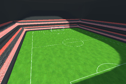 Realistic Football Stadium 3D Environment – URP HDRP Built-in