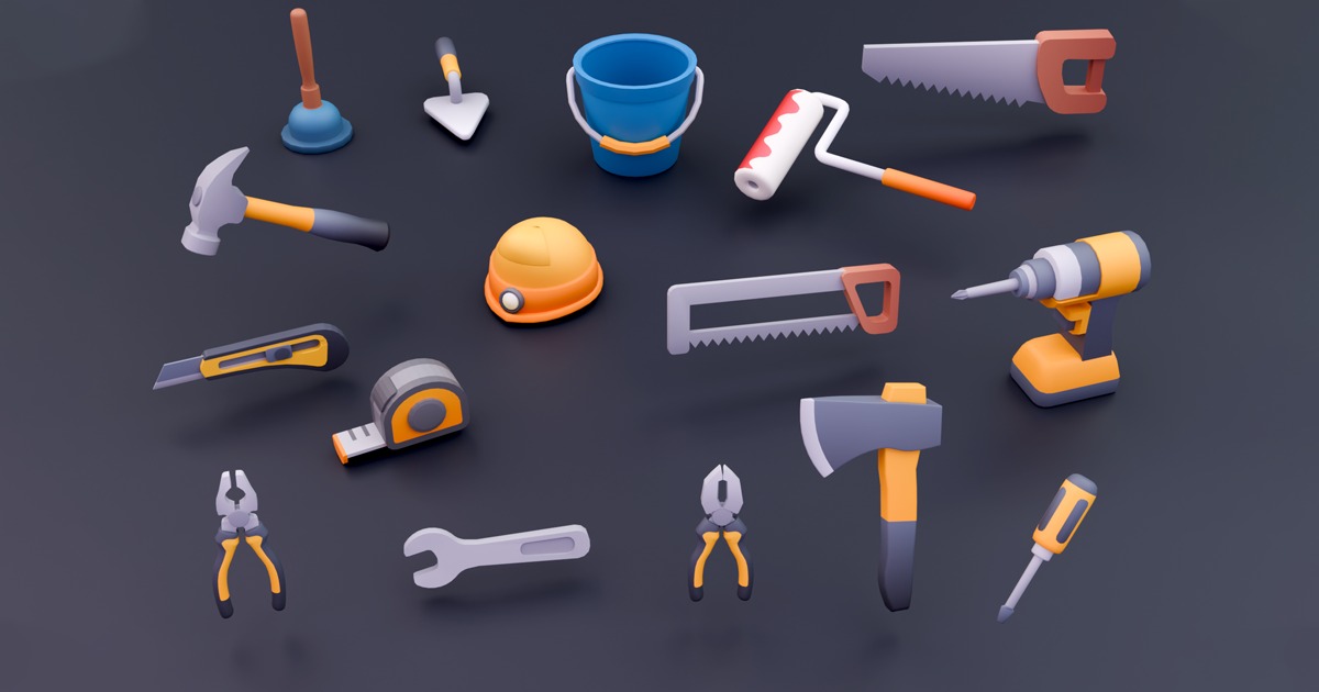Objects Pack | Tools | 3D Props | Unity Asset Store