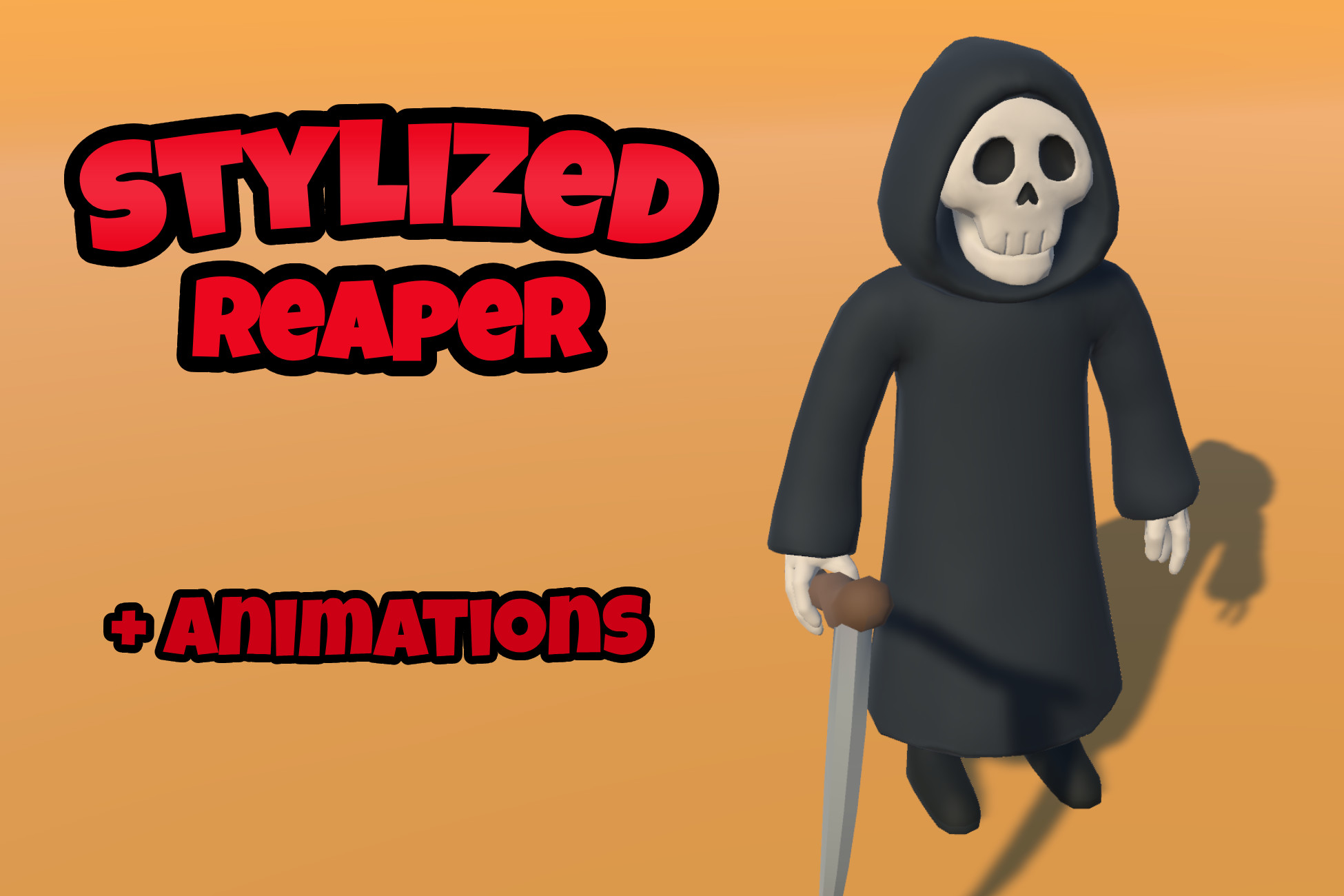 Unity Reaper Stylized Reaper + Animations | 3D Characters | Unity Asset Store