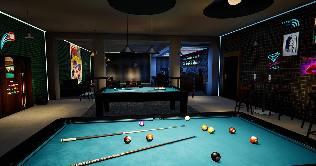 Billiards Pub (URP) | 3D Urban | Unity Asset Store