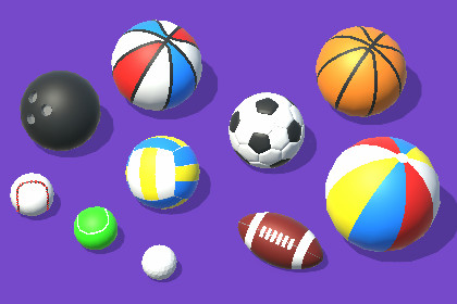 FREE Cartoon Balls Pack