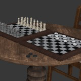 3D Model Chess Set
