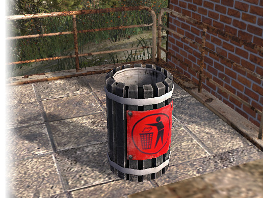 Trash Can | 3D 小道具 | Unity Asset Store