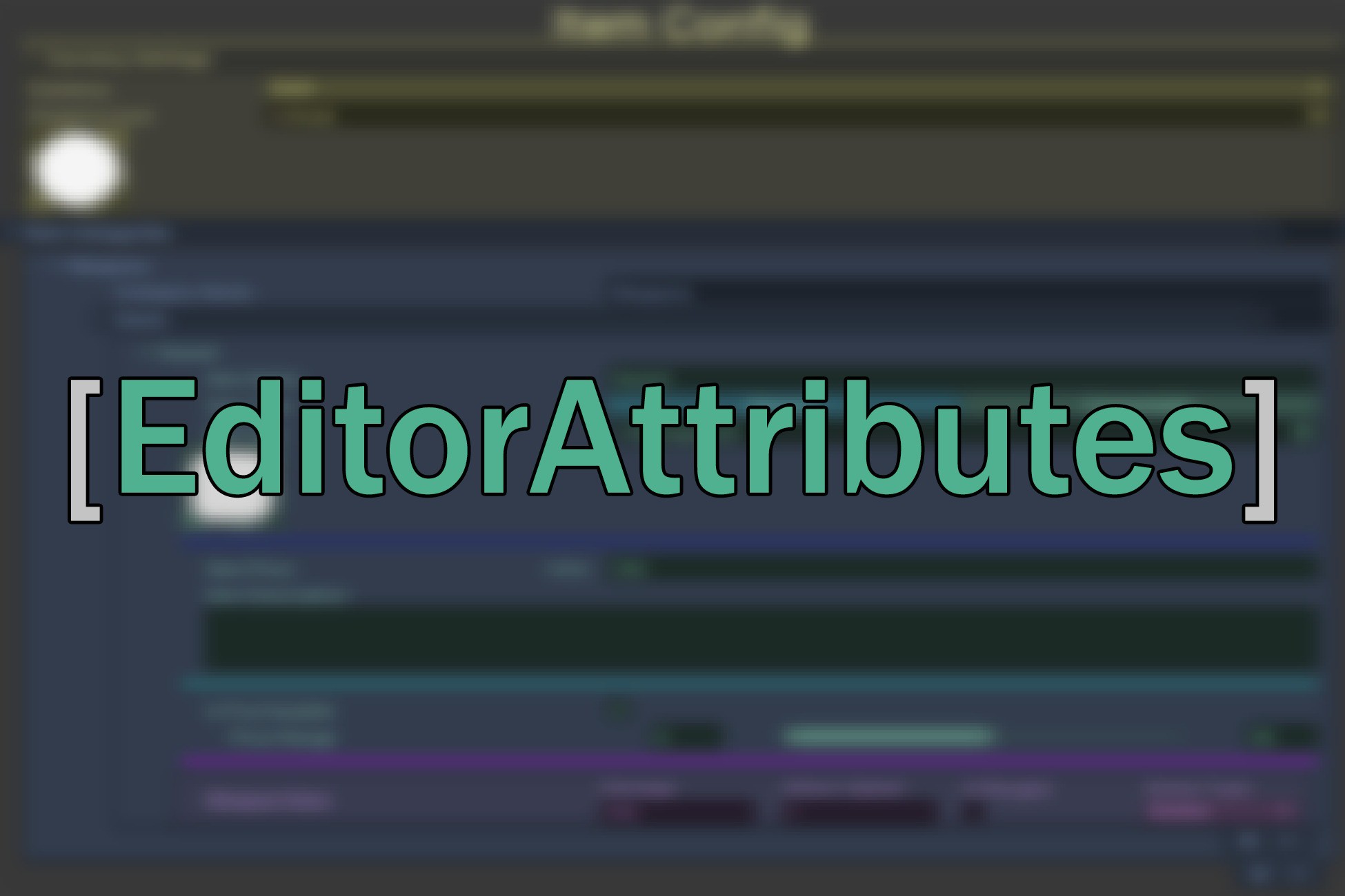 EditorAttributes | GUI Tools | Unity Asset Store