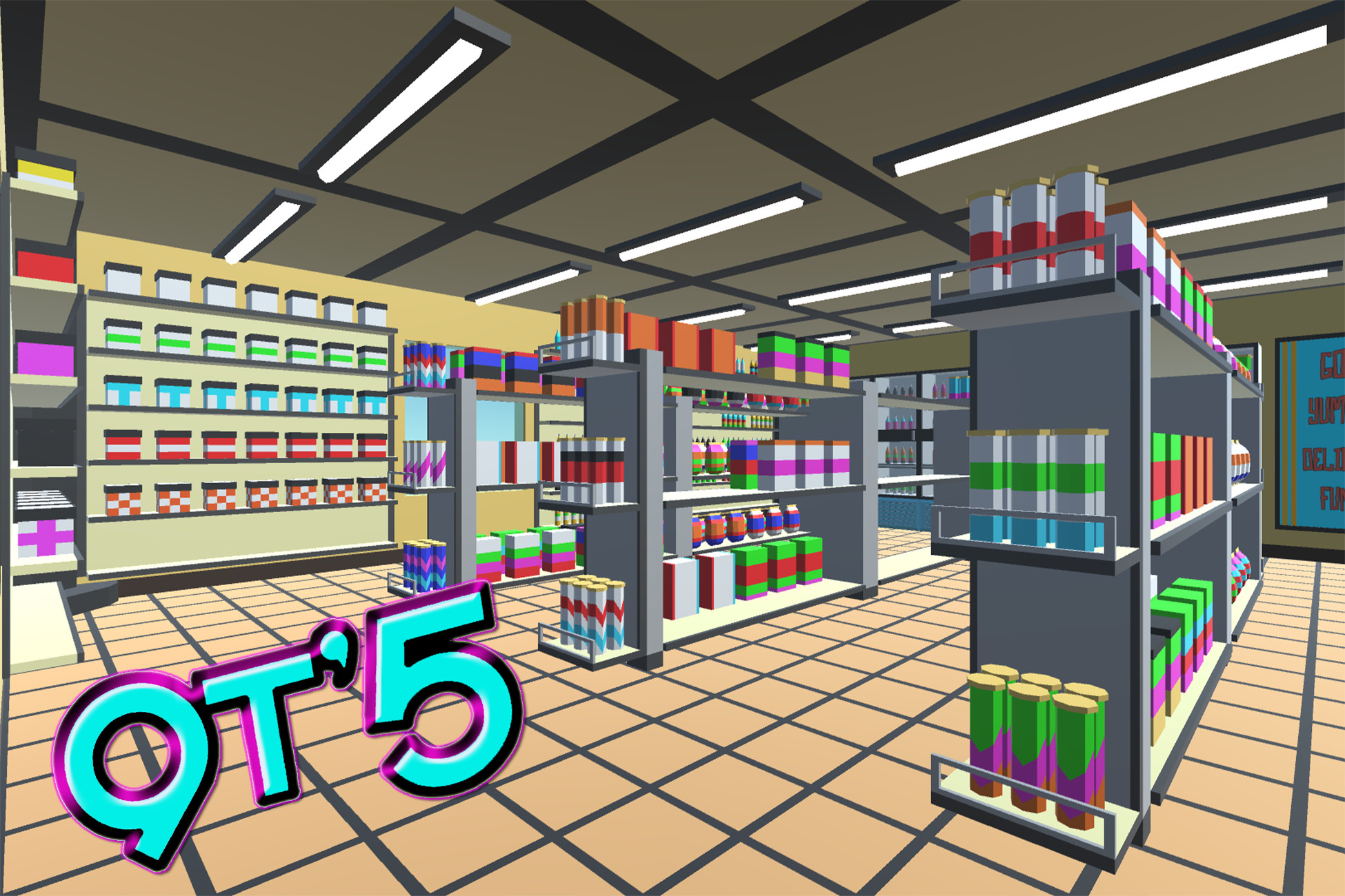 9t5 Low Poly Convenience Store | 3D Props | Unity Asset Store