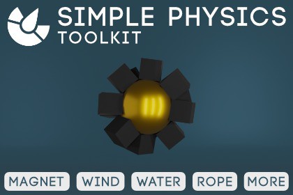 Simple Physics Toolkit - Magnet, Water, Wind - VR Ready