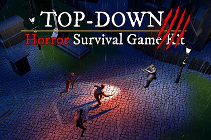 Top Down Horror Survival Complete Template