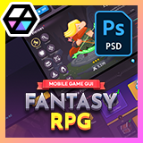 GUI Pro - Fantasy RPG(+PSD)