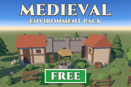 Free Low Poly Medieval Environment Pack