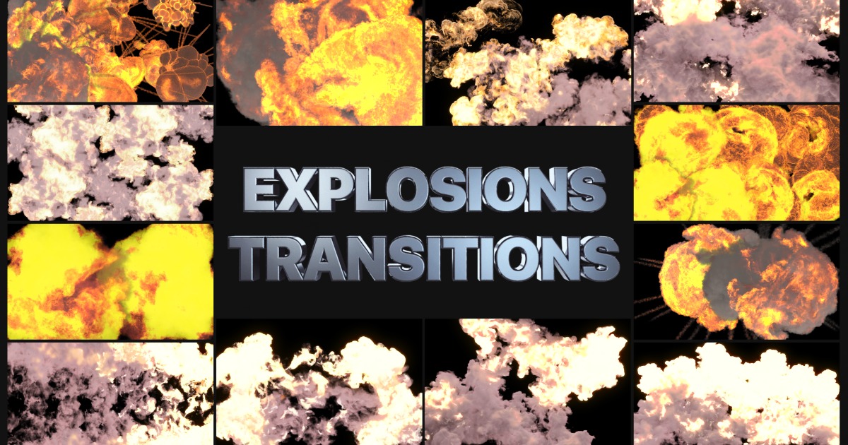 Explosion transitions (11.05) | 2D Textures & Materials | Unity Asset Store