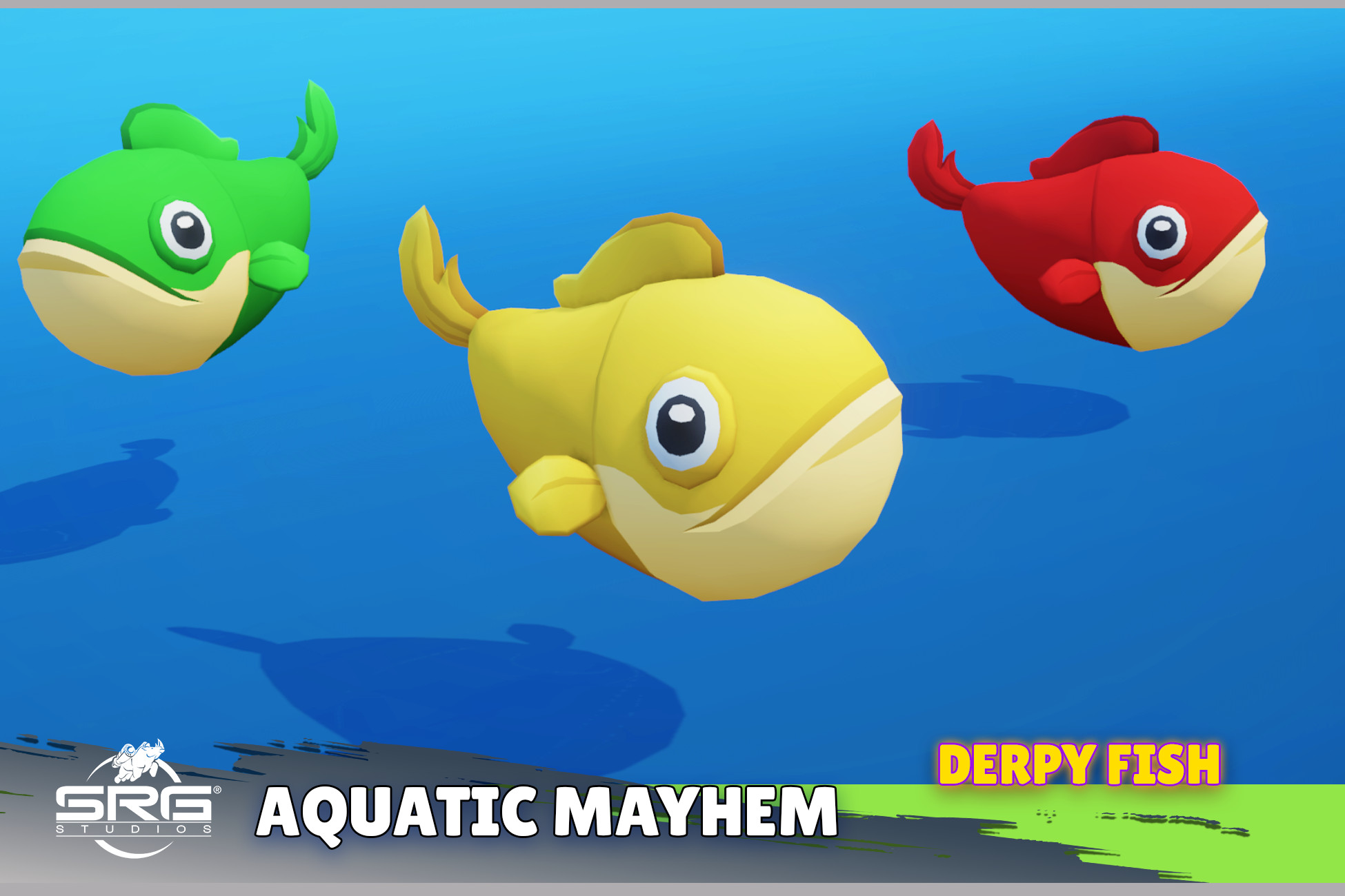 Dirpy Fish Aquatic Mayhem - Derpy Fish | 3D Animals | Unity Asset Store