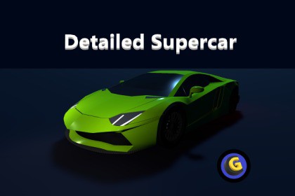 Detailed Supercar