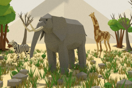 Low Poly Animals Pack