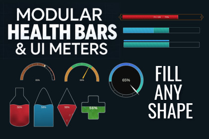 Modular Health Bars & UI Meters