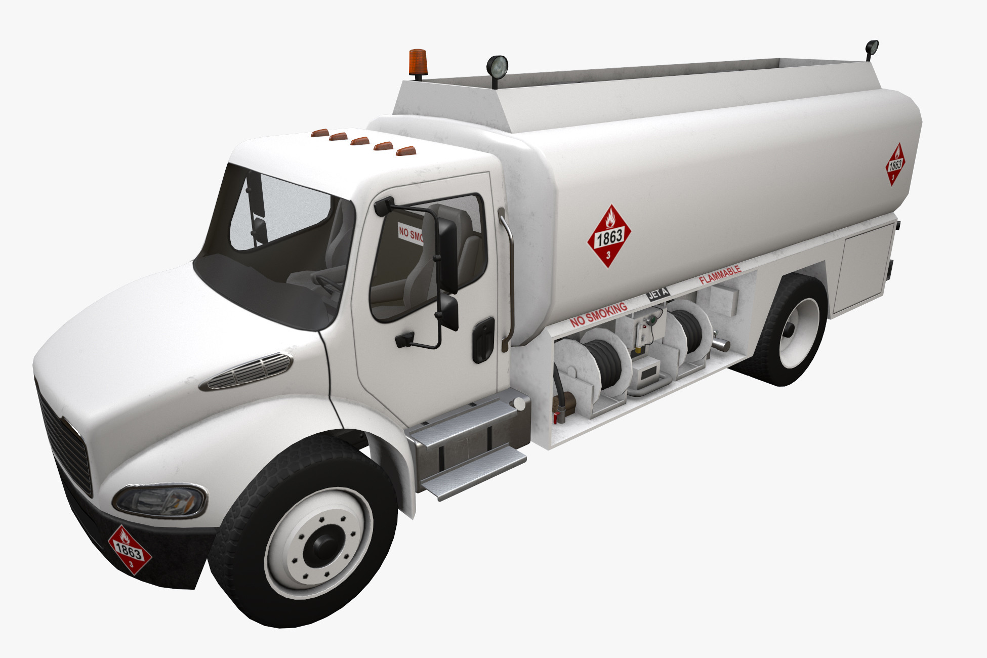 Unity Trucks Fuel Truck (340) | 3D Land | Unity Asset Store