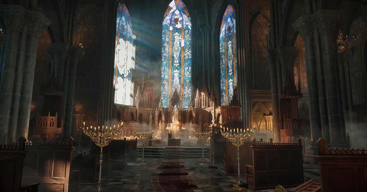 Gothic Interior Megapack | 3D 역사적 건조물 | Unity Asset Store