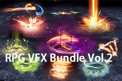 RPG VFX Bundle Vol.2 – Magic, Combat & Skill Effects