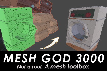 Mesh God 3000 – Mesh Extractor, Pivot & Shading Tools