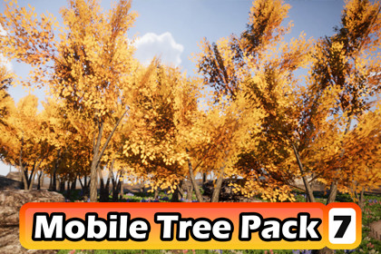 Mobile Tree Pack 7 (for URP)