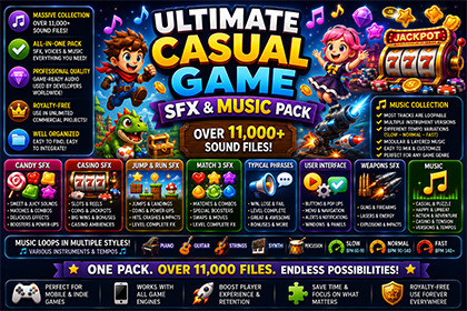 Ultimate Casual Game SFX and Music Pack
