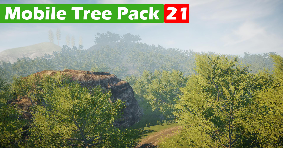 Mobile Tree Pack (21) | 3D Trees | Unity Asset Store