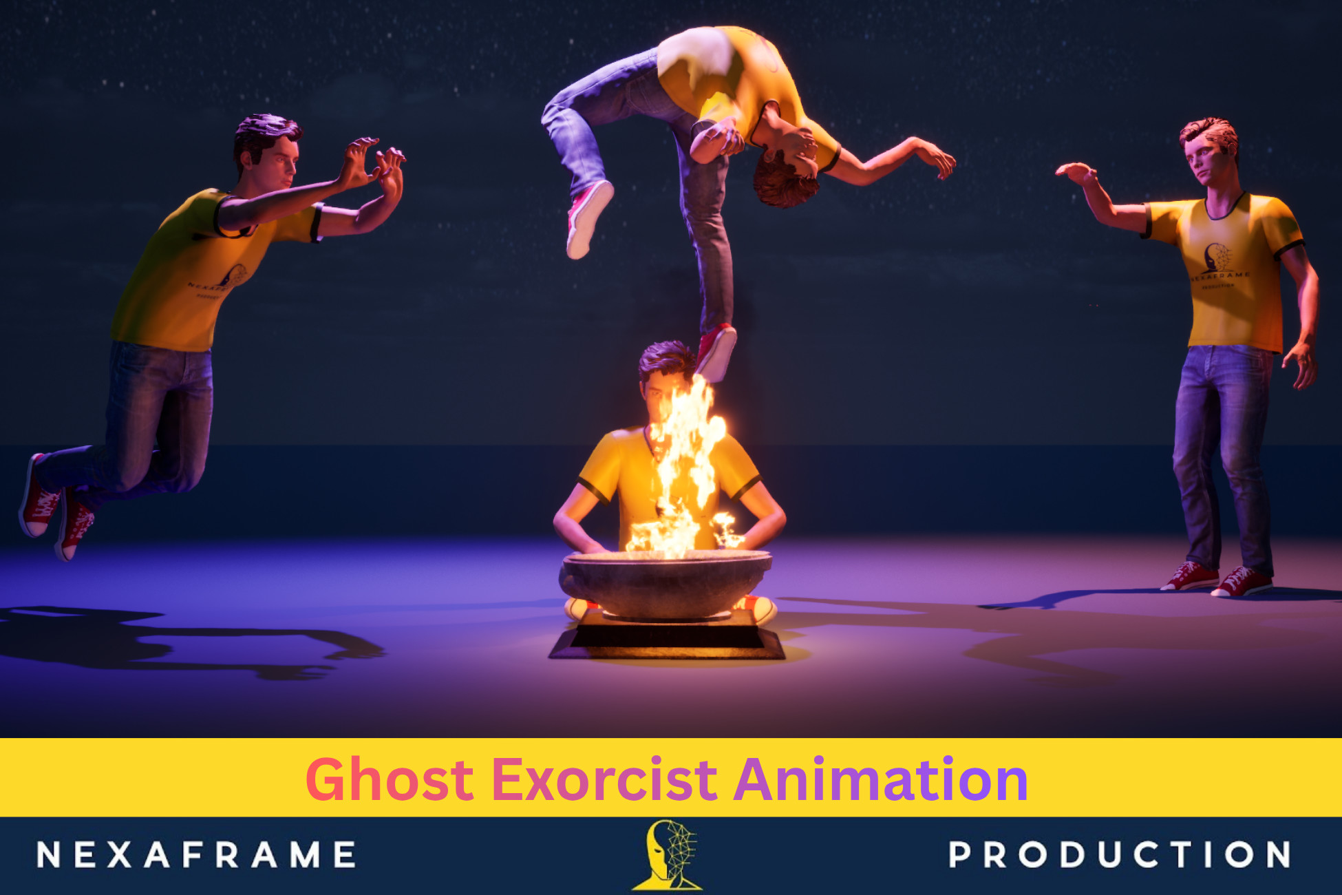 Ghost Exorcist Animation