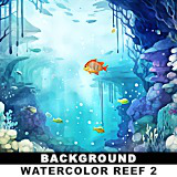 BACKGROUND - Watercolor Reef 2