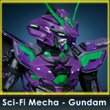 Sci-Fi Mecha - Gundam