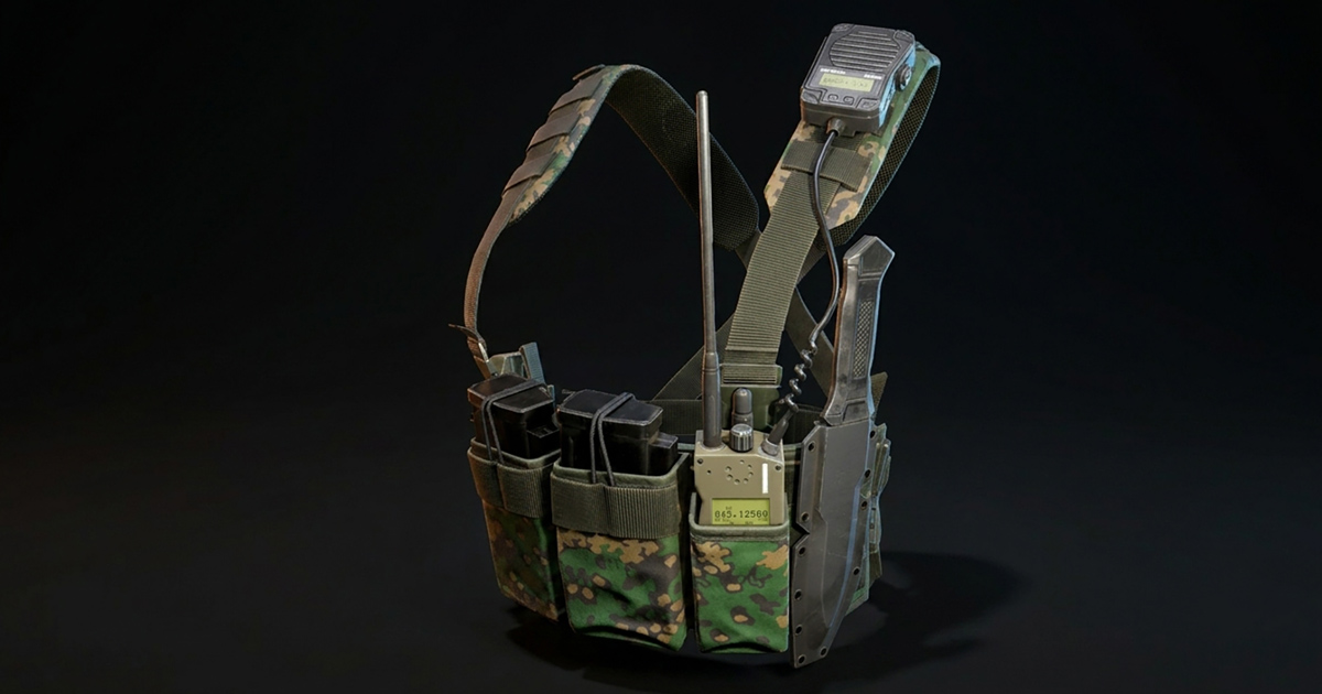 Tactical Micro Chest Rig | Props | Unity Asset Store