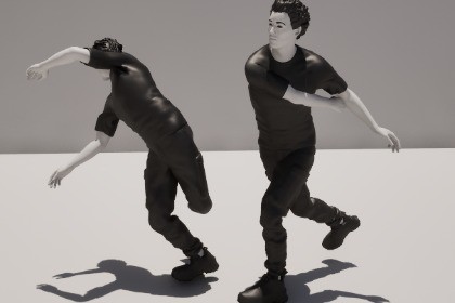 Dual Character Animation