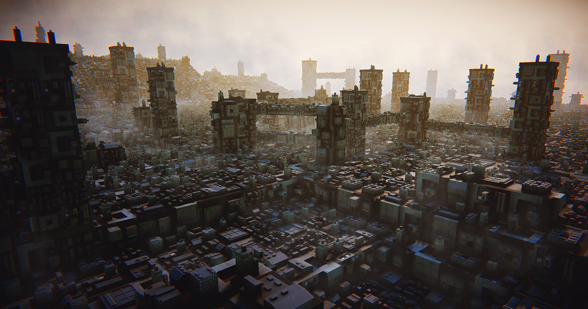 Greeble City | 3D Sci-Fi | Unity Asset Store