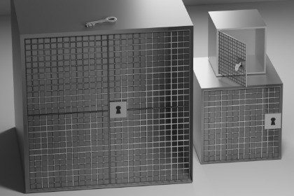 Lockable Containers: Cages