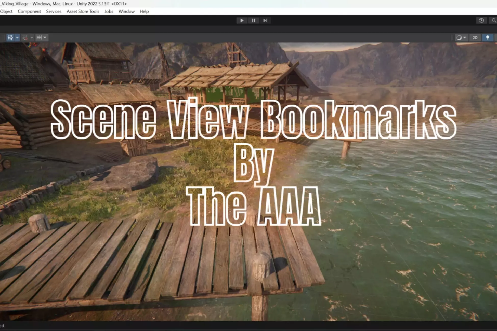 Scene View Bookmarks