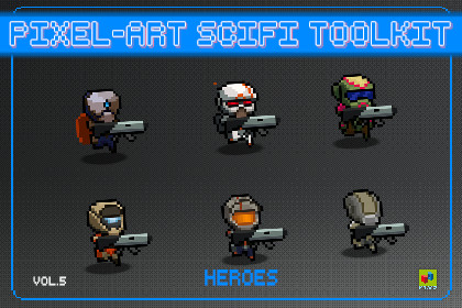 SciFi Heroes Toolkit Vol.5
