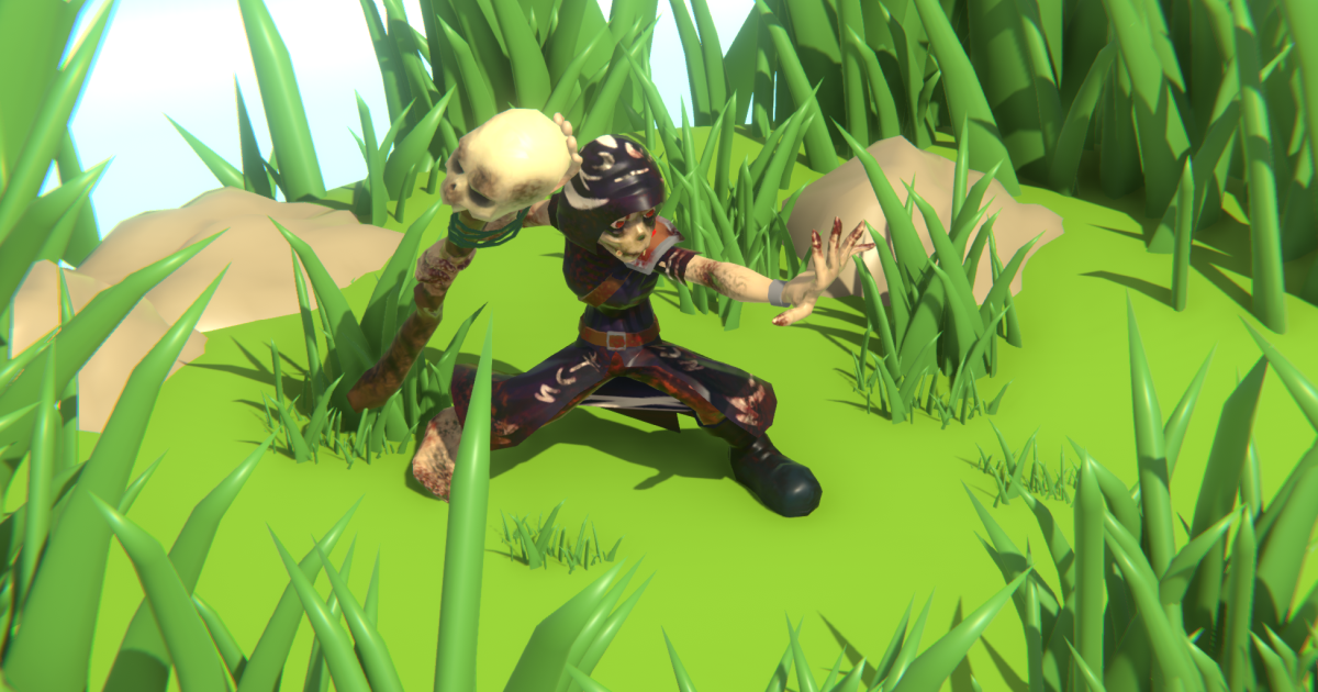 Zombie Witch - Casual Fantasy | Characters | Unity Asset Store