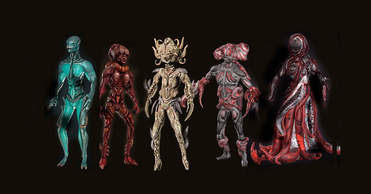 Fearful Creatures Small Pack | 3D Creatures | Unity Asset Store