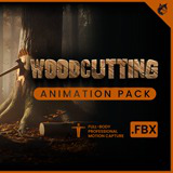 Woodcutting Animation Pack