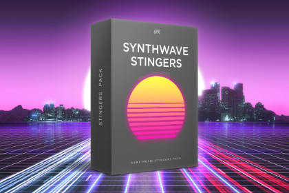 Synthwave Music Stingers Pack - Retro, VGM, BGM, Arcade, 80s, Fighting Retrowave